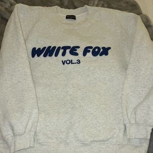White Fox Offstage sweatshirt